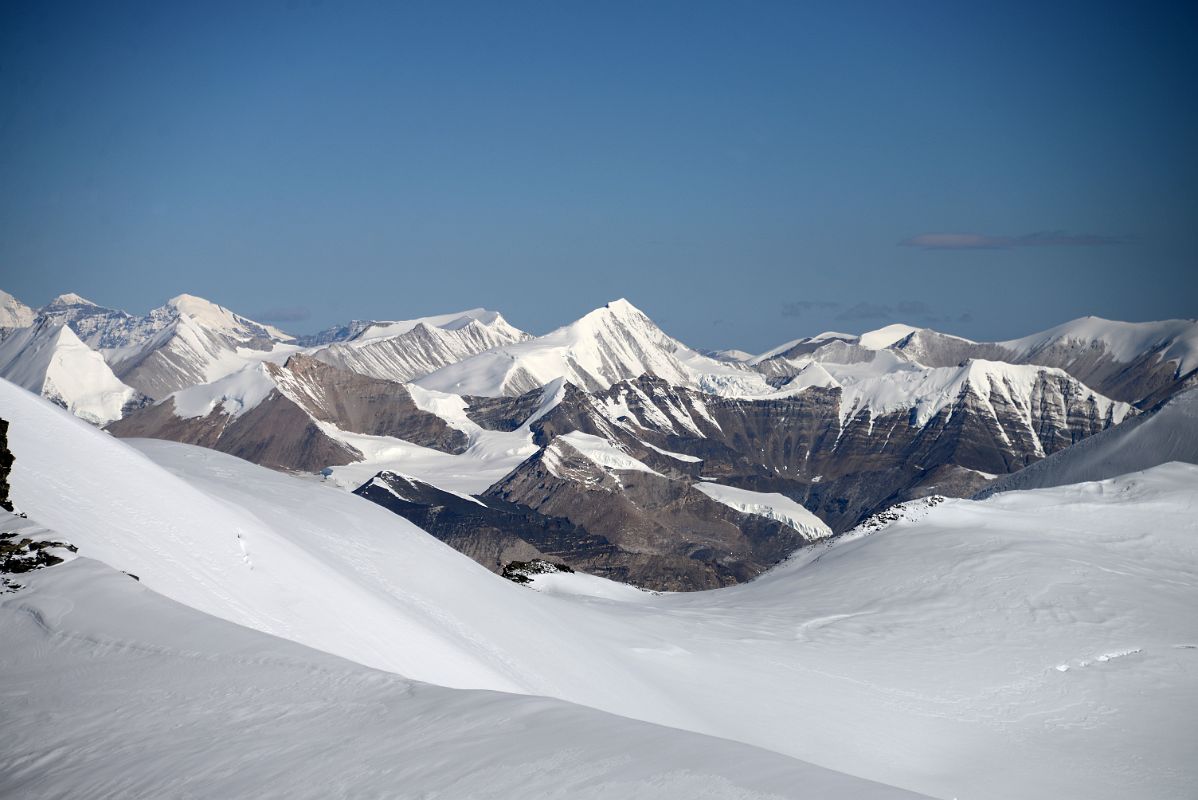 40 The Lower Mountains North of Cho Oyu In Tibet Early Morning On The Climb To Lhakpa Ri Summit 